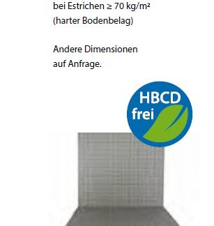 Verbundplatte mit Gewebefolie Typ WLG 040 5 kPa