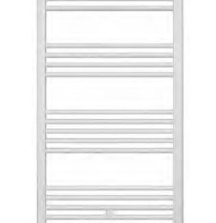 Links-Rechts/Mittlerer Anschluss in matt Weiss gebürstet