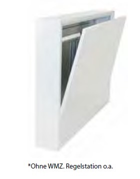 Aufputz-Verteilerschrank komplett